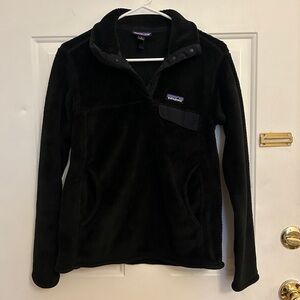 Patagonia Women’s Re-Tool Snap-T Pullover - Black, Small
